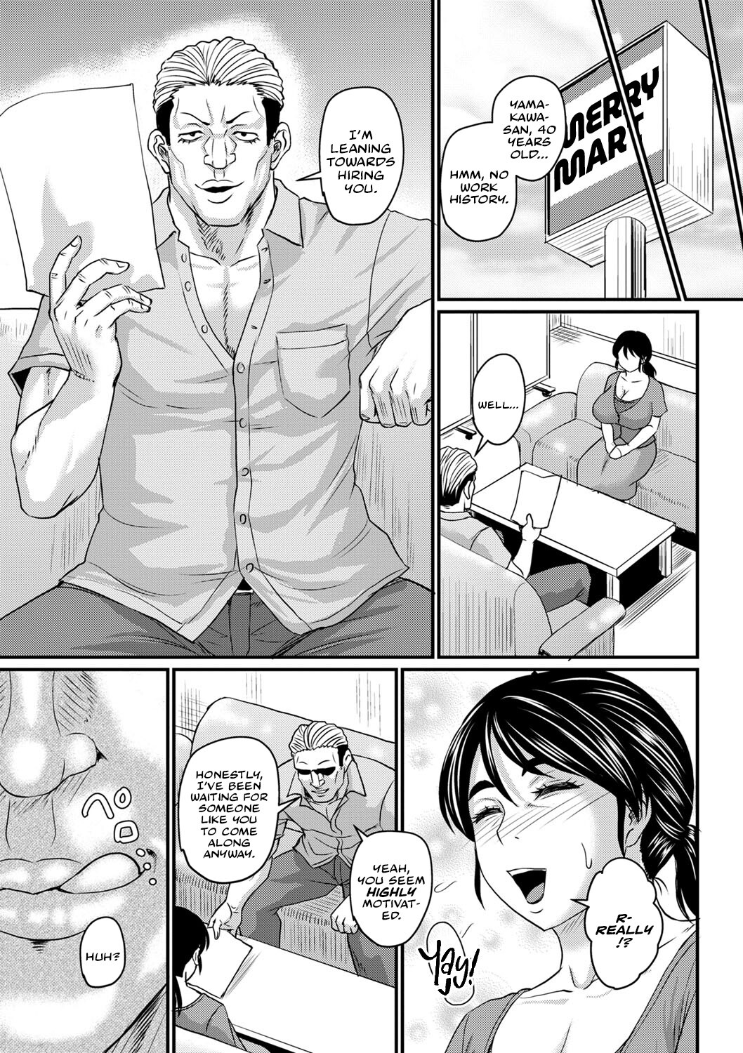 Hentai Manga Comic-The Airheaded Wife Wants To Work!-Read-3